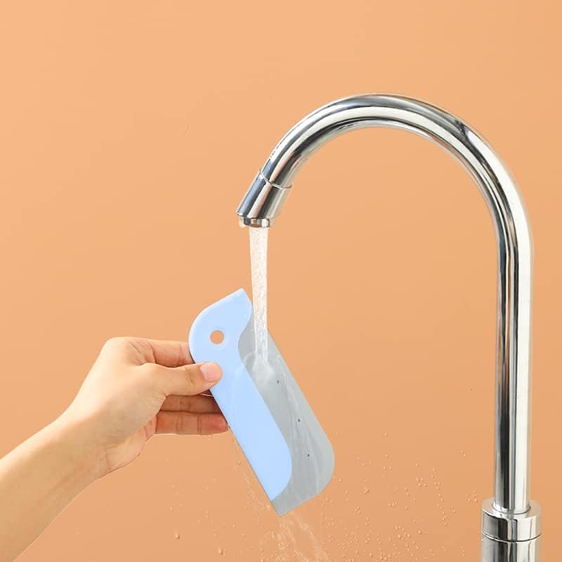 AMOUY Small Rubber Squeegee(2 Pack),Kitchen Sink Squeegee for Countertops and Dishes.Multi-Purpose,for Vanity Tops,Bathroom Mirrors,Car Windows and Side Mirrors