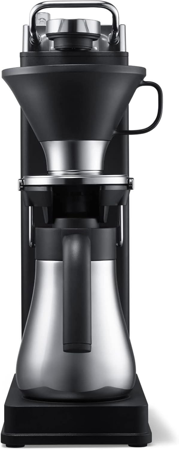 BALMUDA The Brew | Automatic Pour Over Coffee Maker | Clear Brewing Method | Precise Temperature Regulation | Three Brewing Modes: Regular, Strong, Iced | Compact Design | US Version