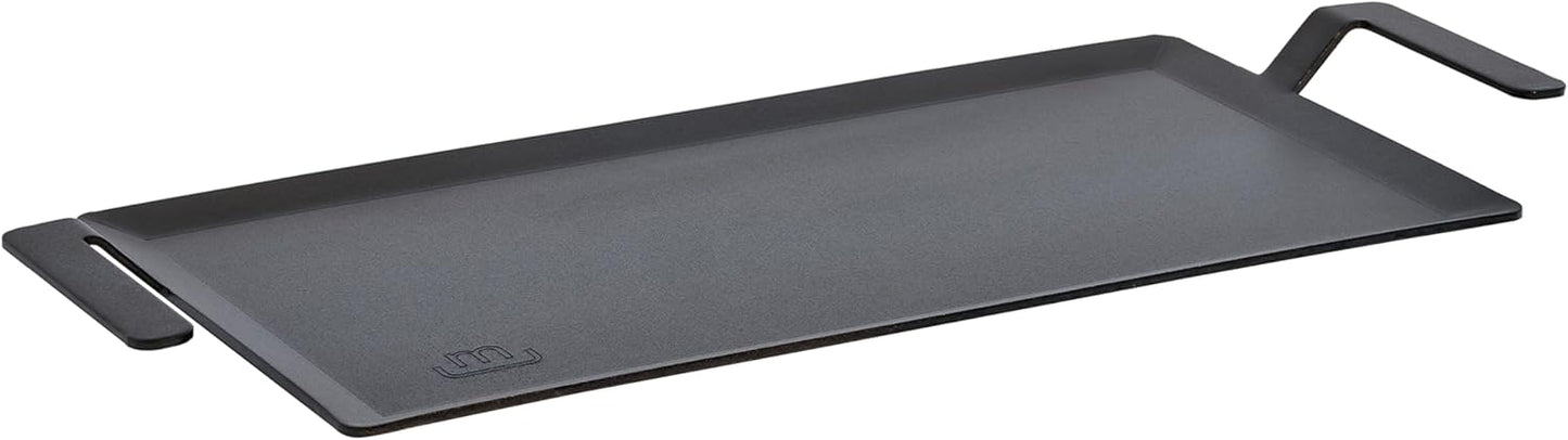 Made In Cookware - Carbon Steel Griddle - (Like Cast Iron, but Better) - Professional Cookware - Crafted in Sweden - Induction Compatible