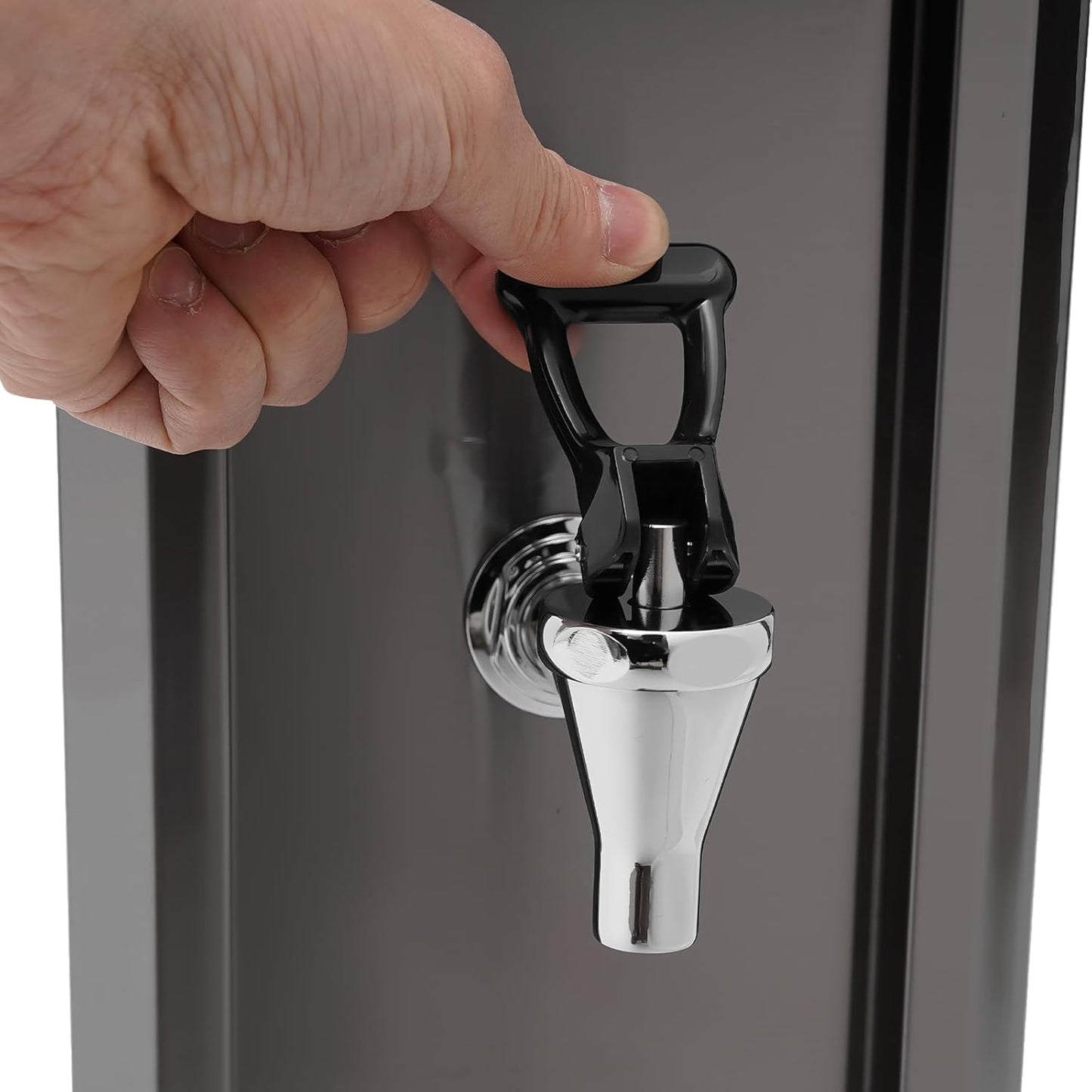 Step-Heating Commercial Hot Water Dispenser, 10L/2.64Gal Hot Water Boiler Dispenser Electric Water Pot Boiler Commercial Boiling Water Machine for Tea Coffee Shop Dessert Shop Hotel - 30L/H 1800W