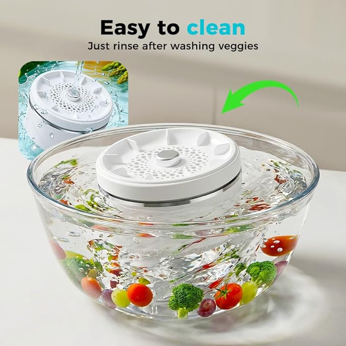 Fruit and Vegetable Washing Machine, 2026 New Fruit Cleaner Device, Effortless Vortex Fruit and Vegetable Purifier Clean Produce with Titanium Electrolysis Purification for Kitchen Home (2)