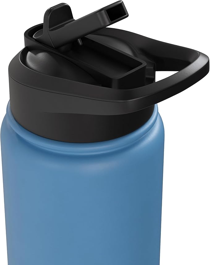 He Must Be Spanish I Milk Soy Milk Milk Carton Fun Soy Stainless Steel Insulated Water Bottle