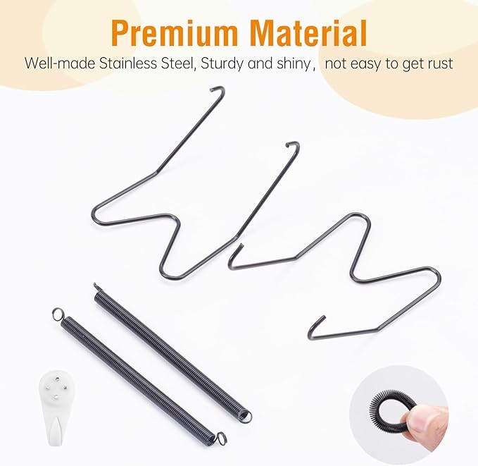 Bilillo 12 Pack Plate Hangers for The Wall, Suitable for 10-14 Inch Decorative Plate,Invisible Heavy Duty Wire Plate Holder with Wall Hooks, Plate Hangers for Displaying Plates, Platter, Dish (Black)