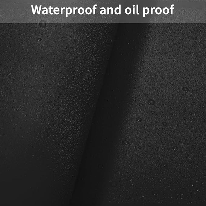 Dining Table Cover for Dining Room Table - Can Be Used On Both Sides Waterproof and Easy to Clean Good Flatness Used for Dining Table(Black+Gray 44x60)
