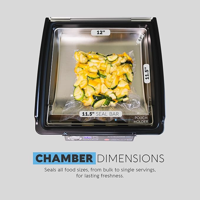 Avid Armor Ultra Series USV32: Premium Chamber Vacuum Sealer Machine High-Performance Vacuum Chamber Sealer for Professional and Home Use, Ideal Commercial Vacuum Sealer Machine for Food Preservation