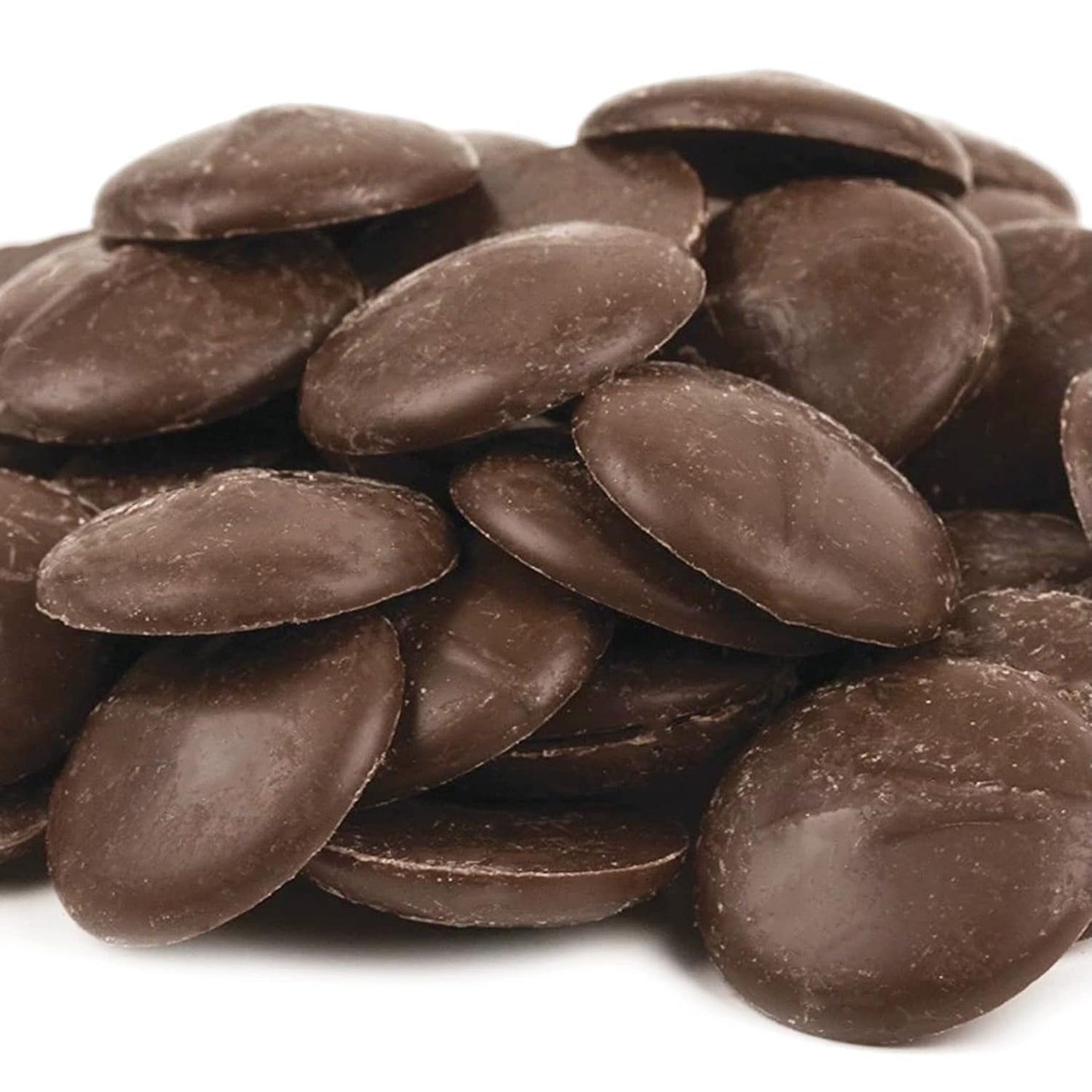 KIDU Chocolate Melting Wafers 16 Ounces Bulk Perfect For Dipping, Deserts, Baking And More - 1 Pound (Dark New)