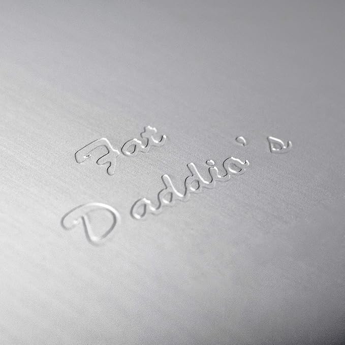 Fat Daddio's Anodized Aluminum Round Cake Pans, 2 Piece Set, 4 x 3 Inch